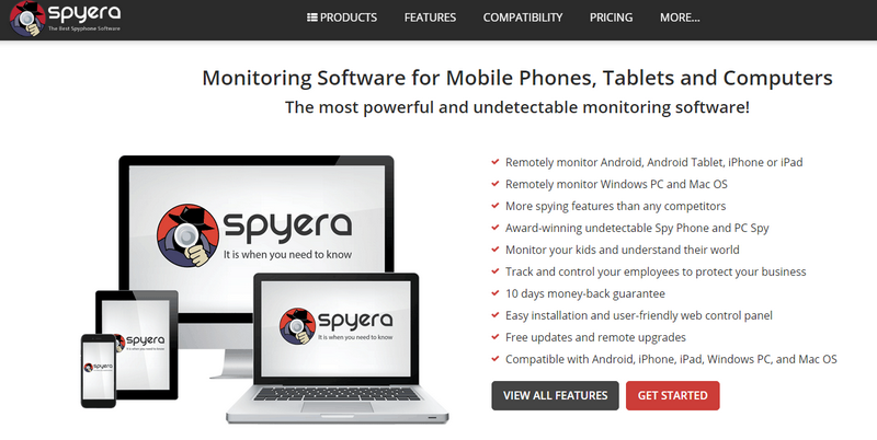 spyera-iPhone用の10のスパイプログラムをリモートで