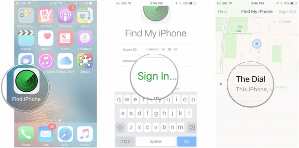 how to track iphone location