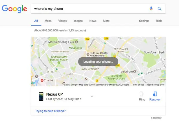 Google’s Find My Device