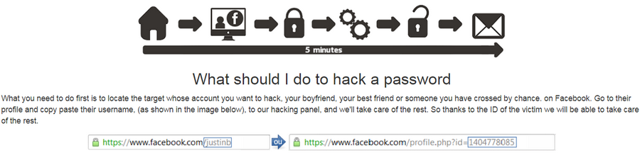 how to hack facebook online free3