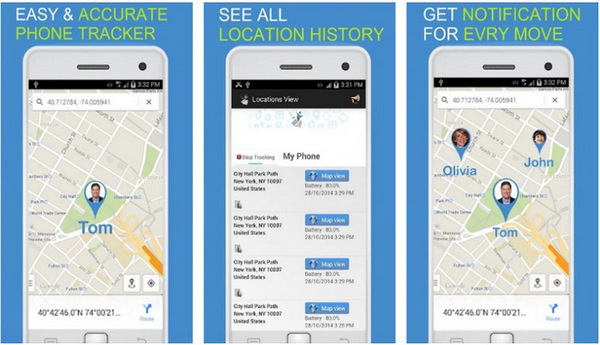 Android Locator App